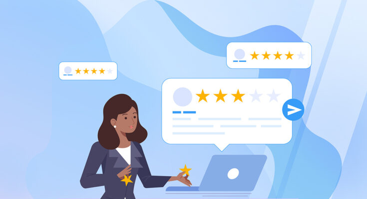 Embedding online reviews